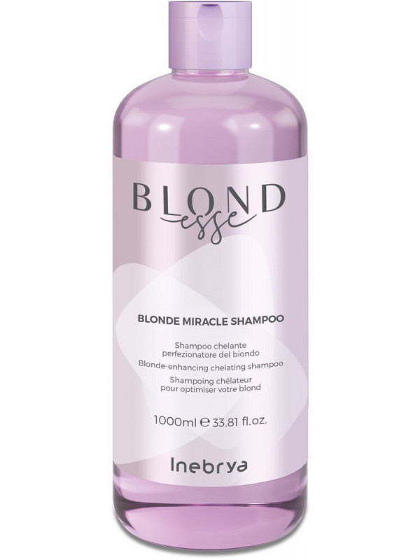 Shampoing BLONDESSE blonde miracle shampoo INEBRYA 1 L