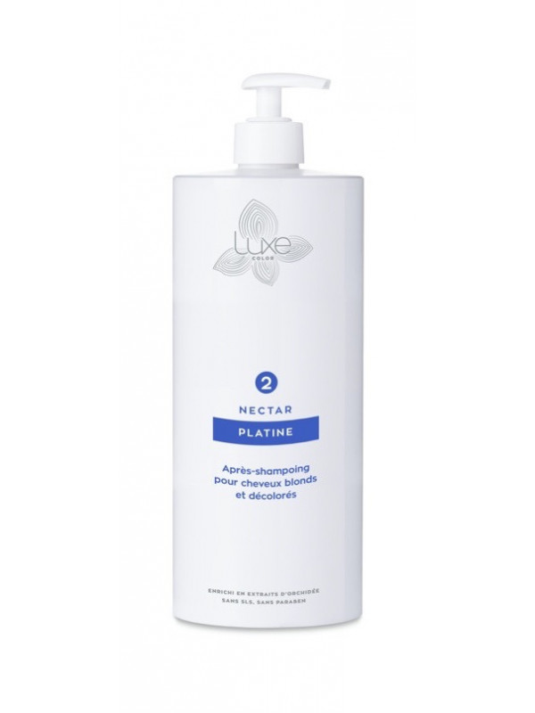 Après shampoing Nectar Platine Luxe Color 1 L