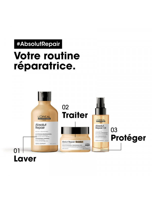 Shampoing Absolut Repair L'ORÉAL PRO routine