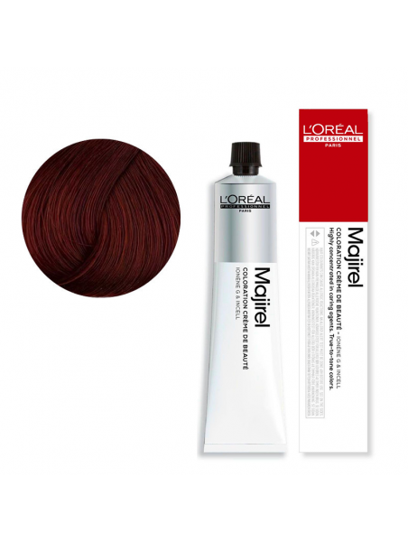 Coloration avec ammoniaque Majirouge n°4.65 Châtain rouge acajou de L'Oréal Professionnel